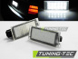 Preview: Upgrade LED Kennzeichenbeleuchtung für Renault Twingo 2 / Clio 3 / Megane II/III / Laguna II/III kaltweiß